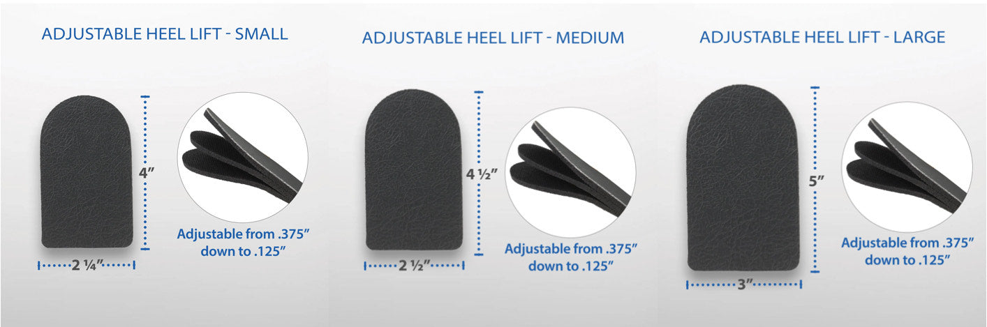 Adjustable Heel Lift